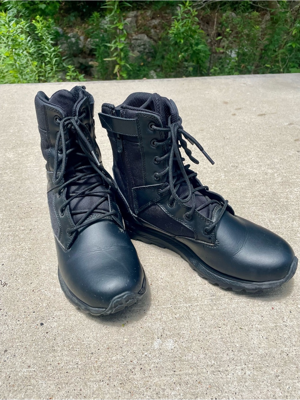 Merrell Black Tactical Lace-Up Work Boots